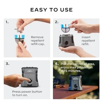 Thermacell EX90 Rechargeable Mosquito Repellent for Outdoors