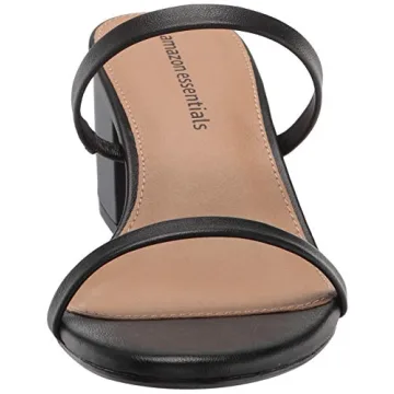 Amazon Essentials Women's Thin Strap Heeled Slides Comfortable Stylish