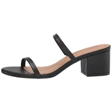 Amazon Essentials Women's Thin Strap Heeled Slides Comfortable Stylish