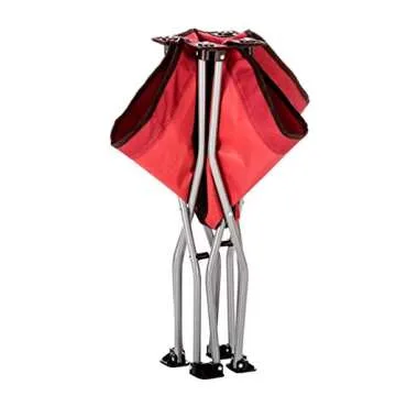 Carlson Pet Products 8030 Elevated Folding Pet Bed 26" Long, Red