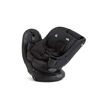 Joie Chili Spin 360 2-in-1 Rotating Convertible Car Seat with a 360 Spin and Easy Installation - Lat...