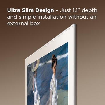 TCL 55-Inch QLED 4K Smart NXTFRAME TV with Google TV