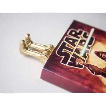 My Bookmark Handmade Bookmark Gift for Book Lovers and Bookworms Unique Bookmarks for Women Book Marks for Reading Crafted with Love Special Anniversary Mother's Gift (Sci-Fi Robot)