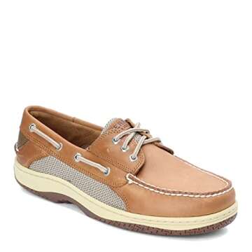 Sperry Men's Billfish 3-Eye Boat Shoe - Dark Tan - Stylish & Comfortable Footwear for All Occasions
