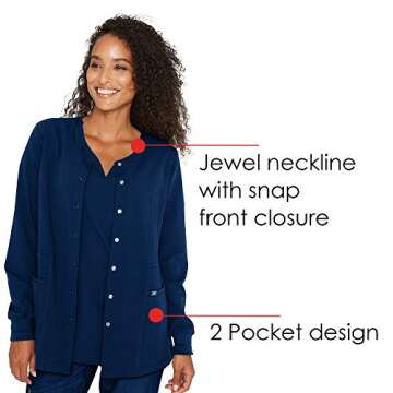 Grey's Anatomy Signature 2407 Warm-Up Jacket for Professionals