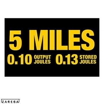 Zareba 5 Mile Solar Powered Electric Fence Charger