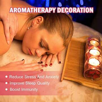 COYMOS Dried Flowers and Herbs 100% Natural Dry Flowers for Candle Making, Resin Jewelry, Bath Bombs - Contains Mint Leaves, Calendula, Hibiscus, Lemon Slices etc. (12 Botanical Varieties Total)