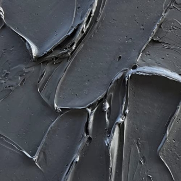 NANKAI Hand-painted Black Minimalist Wall Art Decor