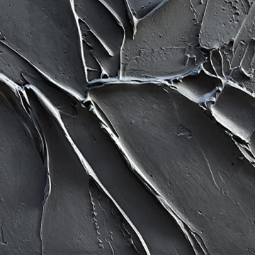 NANKAI Hand-painted Black Minimalist Wall Art Decor