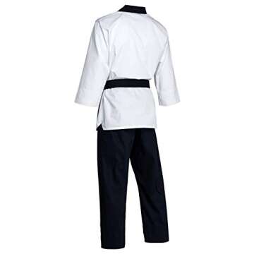 adidas Adi Poomsae WT Approved Taekwondo Uniform for Adults - Male - 190 (5)