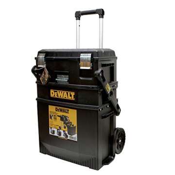 DEWALT Tool Box & Mobile Work Center - Ultimate Organization & Portability