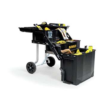 DEWALT Tool Box & Mobile Work Center - Secure & Organize Easily