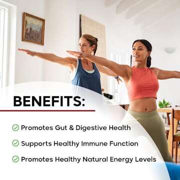 Daily Fruits and Vegetables Supplement for Adults - Super Fruits and Veggies Capsules for Enhanced Energy Gut Health Immune Support & Overall Wellness with 47 Whole Food Fruits and Veggies - 1 Month