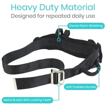 Vive Gait Belt for Safe Patient Transfers