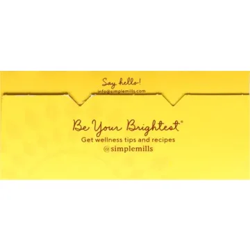 Simple Mills Organic Seed Crackers - Healthy Gluten Free Snack