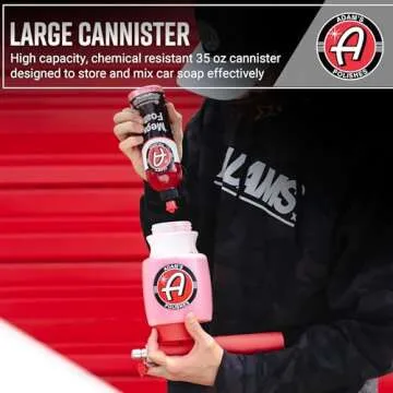 Adam's Premium Foam Gun - Luxurious Car Wash Sprayer