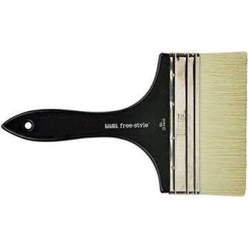 Liquitex Large Scale Broad Flat/Varnish Brush, 6"