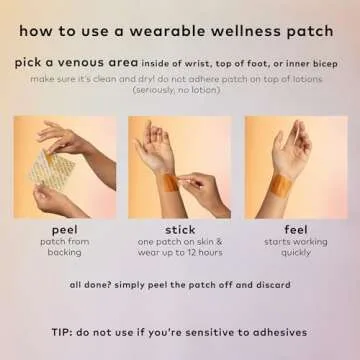 The Good Patch Plant Powered Sleep Support - Sustained Release Dream Patch with Melatonin, Hops, Valerian Root - 2 Pack (8 Sleep Patches)