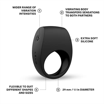 LELO TOR 2 Vibrating Cock Ring - Intimate Pleasure for Couples