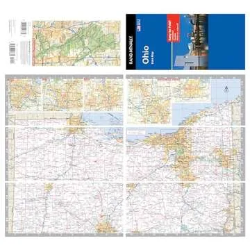 Rand McNally Easy to Fold: Ohio State Laminated Map