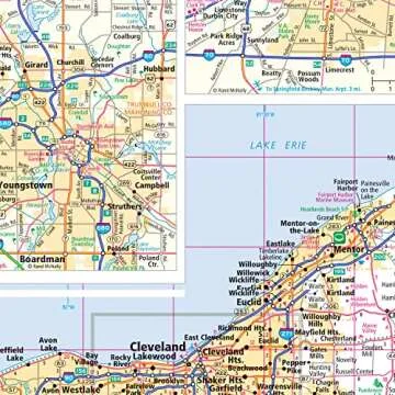 Rand McNally Easy to Fold: Ohio State Laminated Map