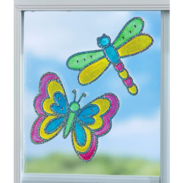 Creativity for Kids Window Art Bug Buddies Craft Kit