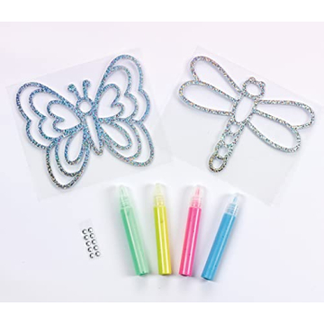 Creativity for Kids Window Art Bug Buddies Craft Kit