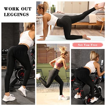 ViCherub Scrunch Butt Leggings Women - High Waisted Body Lift