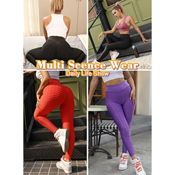 ViCherub Scrunch Butt Leggings Women - High Waisted Body Lift