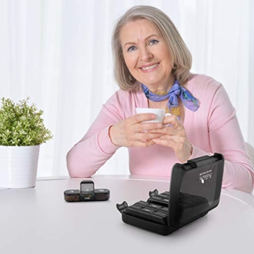 Fullicon 21 Compartment BPA-Free Weekly Pill Organizer