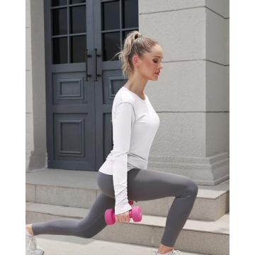 WANAYOU Women's Compression Long Sleeve Workout Shirts