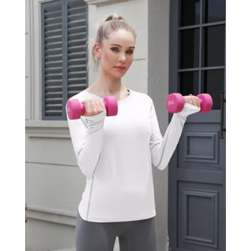WANAYOU Women's Compression Long Sleeve Workout Shirts