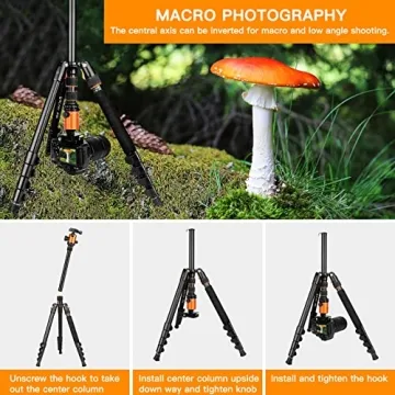 Victiv 82" Heavy Duty Tripod for Cameras & DSLRs