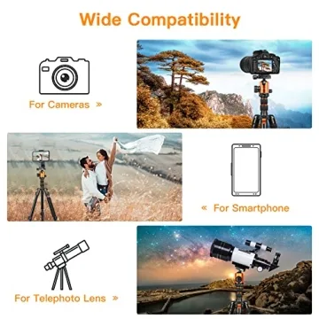 Victiv 82" Heavy Duty Tripod for Cameras & DSLRs