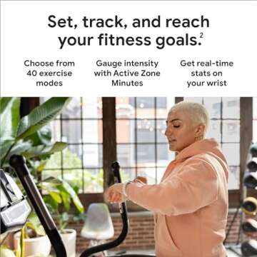 Google | Pixel Watch | Android Smartwatch with Fitbit Activity Tracking | Fitness and Sleep Tracker with Heart Rate Tracker | 41mm (Renewed) (Bluetooth, Gold case w/Hazel Active Band)