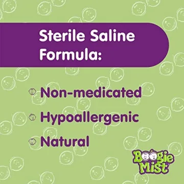 Boogie Baby Saline Nasal Spray Mist for Kids Relief