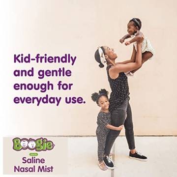 Boogie Baby Saline Nasal Spray Mist for Kids Relief