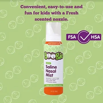 Boogie Baby Saline Nasal Spray Mist for Kids Relief