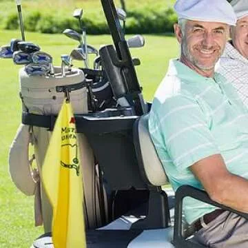 NUMJAW Masters Tournament Golf Towel with Carabiner,Microfiber Golf Towels for Golf Bags,Funny Golf Gifts for Men Women