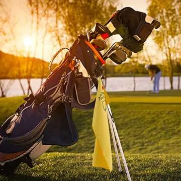 NUMJAW Masters Tournament Golf Towel with Carabiner,Microfiber Golf Towels for Golf Bags,Funny Golf Gifts for Men Women