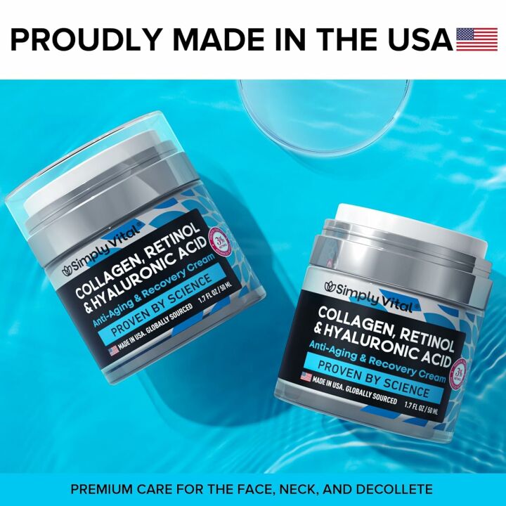 SimplyVital Collagen Face Moisturizer - Hydrating Cream