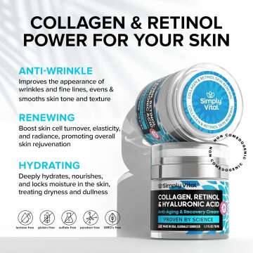 SimplyVital Collagen Face Moisturizer - Hydrating Cream