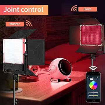 GVM Pro LED Video Light for YouTube & Studio Use