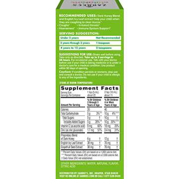 Zarbee's Children's Cough Syrup + Mucus Daytime, Cherry 4oz