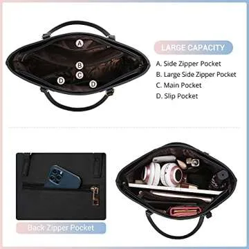 LOVEVOOK Stylish Handbag Set - 3 Pieces for Women