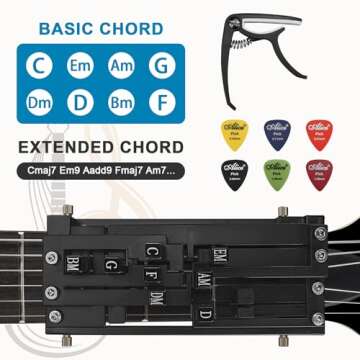 FormiPow Guitar Chord Presser for Beginners - Easy Learning Tool