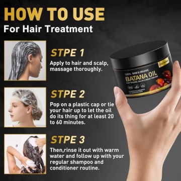 Unichefee Organic Batana Oil for Healthy Hair Growth