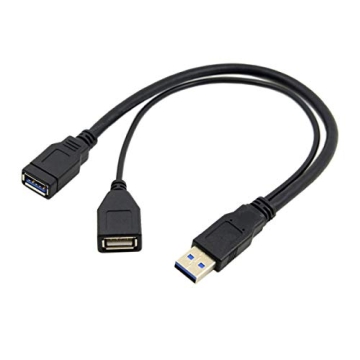 ChenYang USB 3.0 Y Splitter for Easy Data Transfer