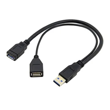 ChenYang USB 3.0 Y Splitter for Easy Data Transfer