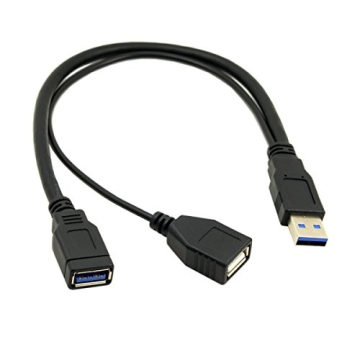 ChenYang USB 3.0 Y Splitter for Easy Data Transfer